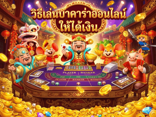 วิธีเล่นบาคาร่าออนไลน์ ให้ได้เงิน