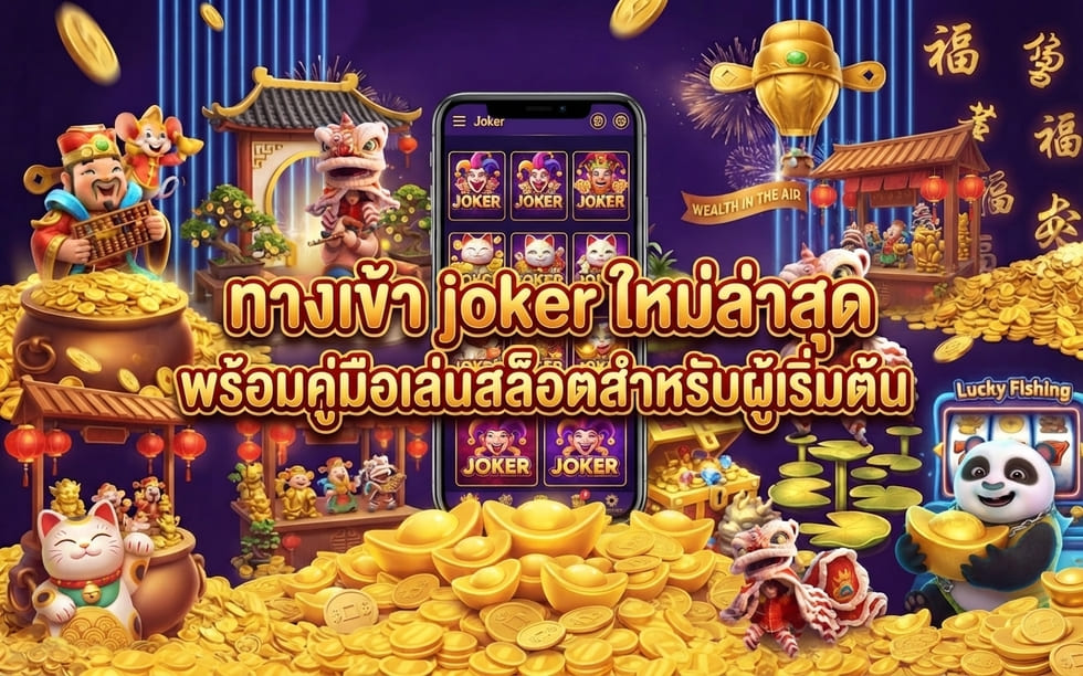 ทางเข้า joker ใหม่ล่าสุด